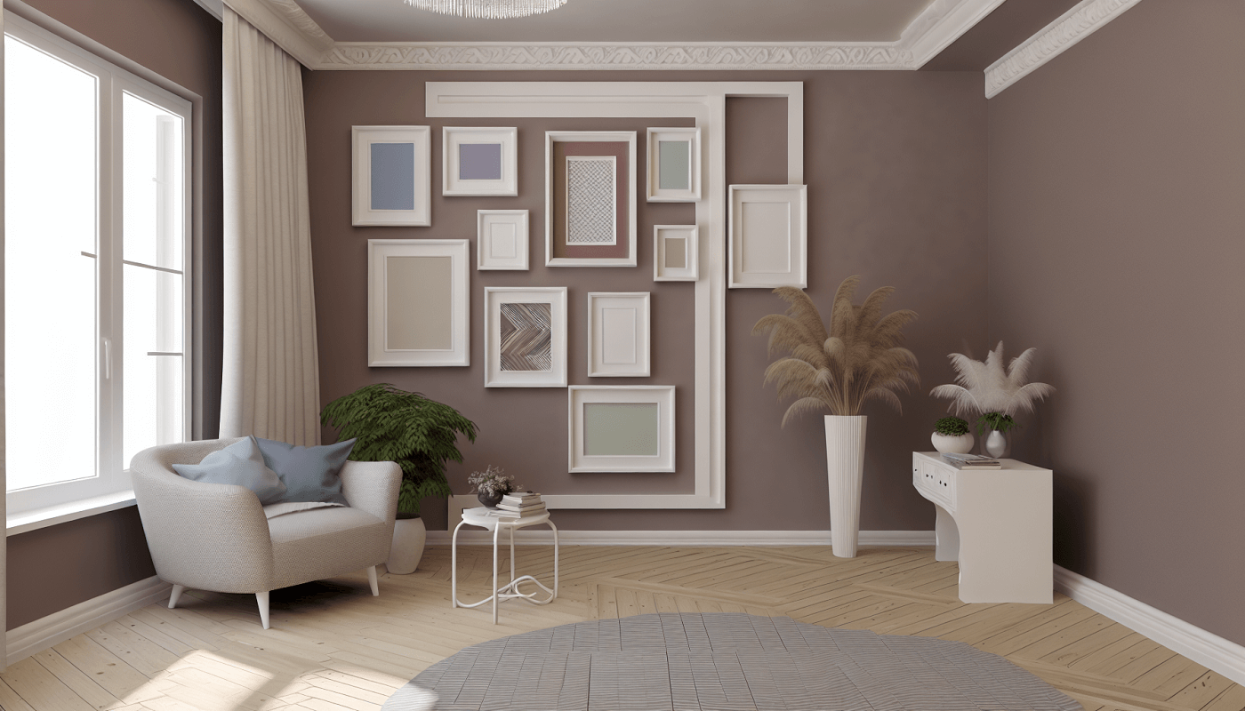 White Picture Frames for Home Decor