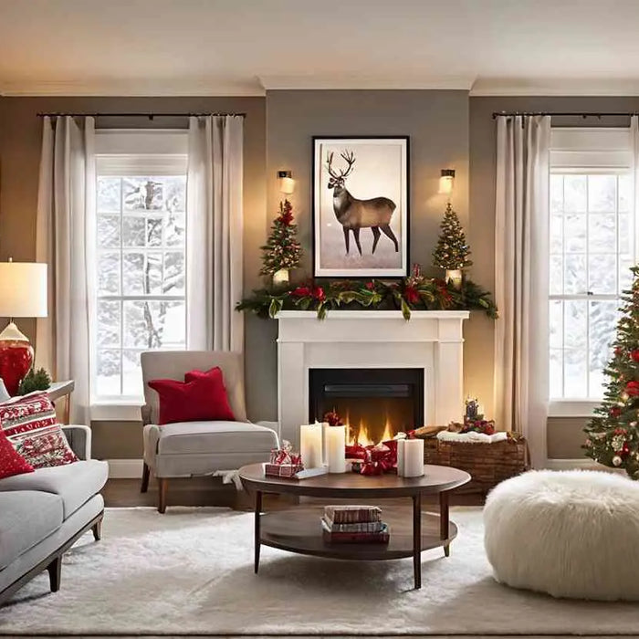 Creating a Winter Wonderland: Cozy Home Ideas with Seasonal Art from FramedArt.com