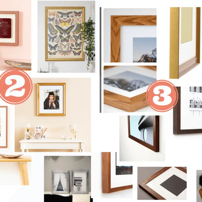 Discover the Art of Framing with Online Frame Shop - Modern Memory Design Picture frames - NJ Frame shop Custom framing