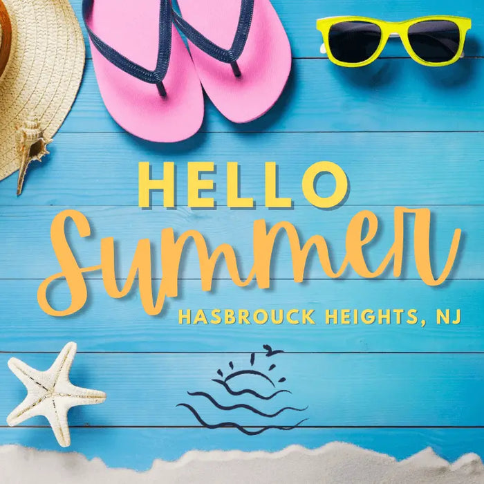 Hasbrouck Heights Summer fun in the Sun ! - Modern Memory Design Picture frames - NJ Frame shop Custom framing