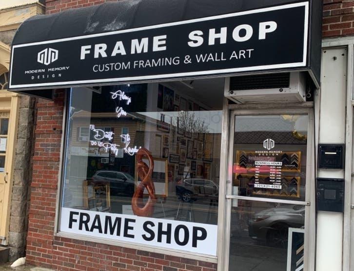 New Jersey frame shop for custom framing and wall art- shopmodernmemory.com - Modern Memory Design Picture frames - NJ Frame shop Custom framing