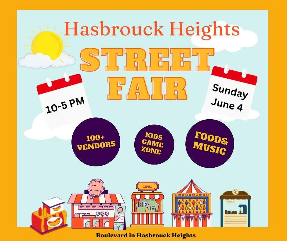 Summer Fun in the Sun This Sunday - Hasbrouck Heights Street Fair! - Modern Memory Design Picture frames - NJ Frame shop Custom framing