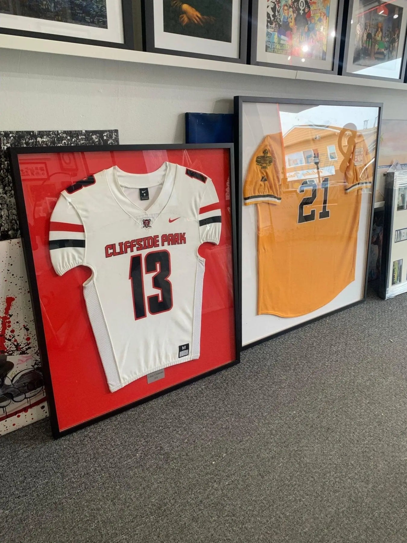 Best Custom Jersey Framing Frame Store - Modern Memory Design Picture frames - New Jersey Frame Shop Custom Framing