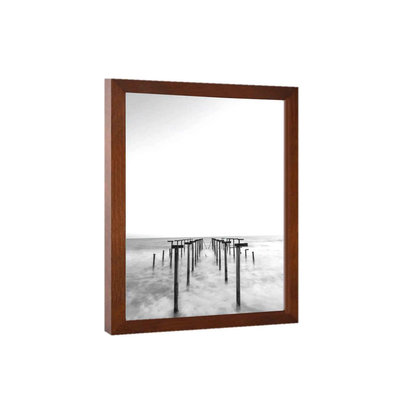 Brown Wood Picture Frames - Modern Memory Design Picture frames - New Jersey Frame Shop Custom Framing