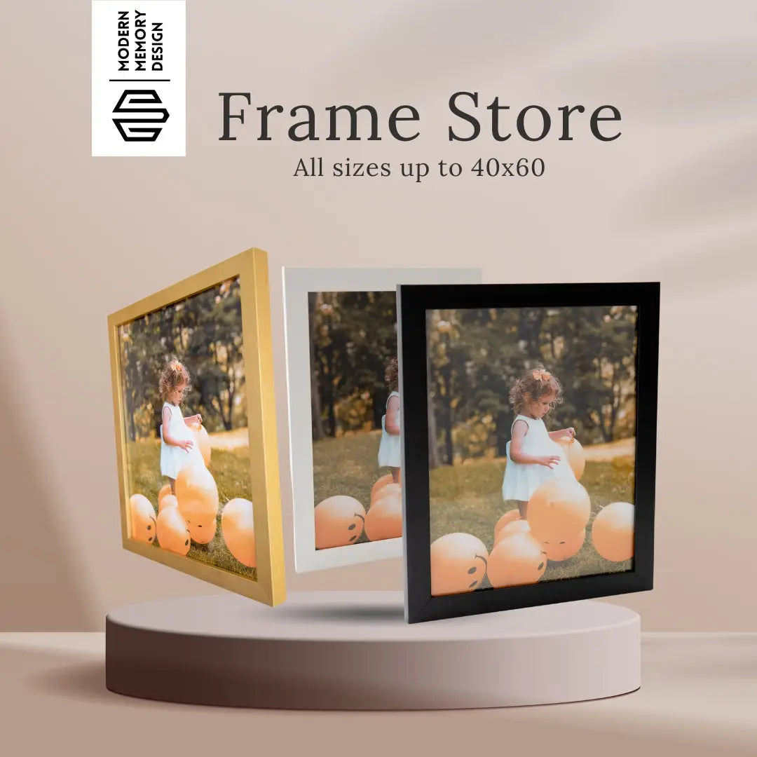 Gallery Wall Wooden 16x20 Picture Frames - Modern Memory Design Picture frames - New Jersey Frame Shop Custom Framing