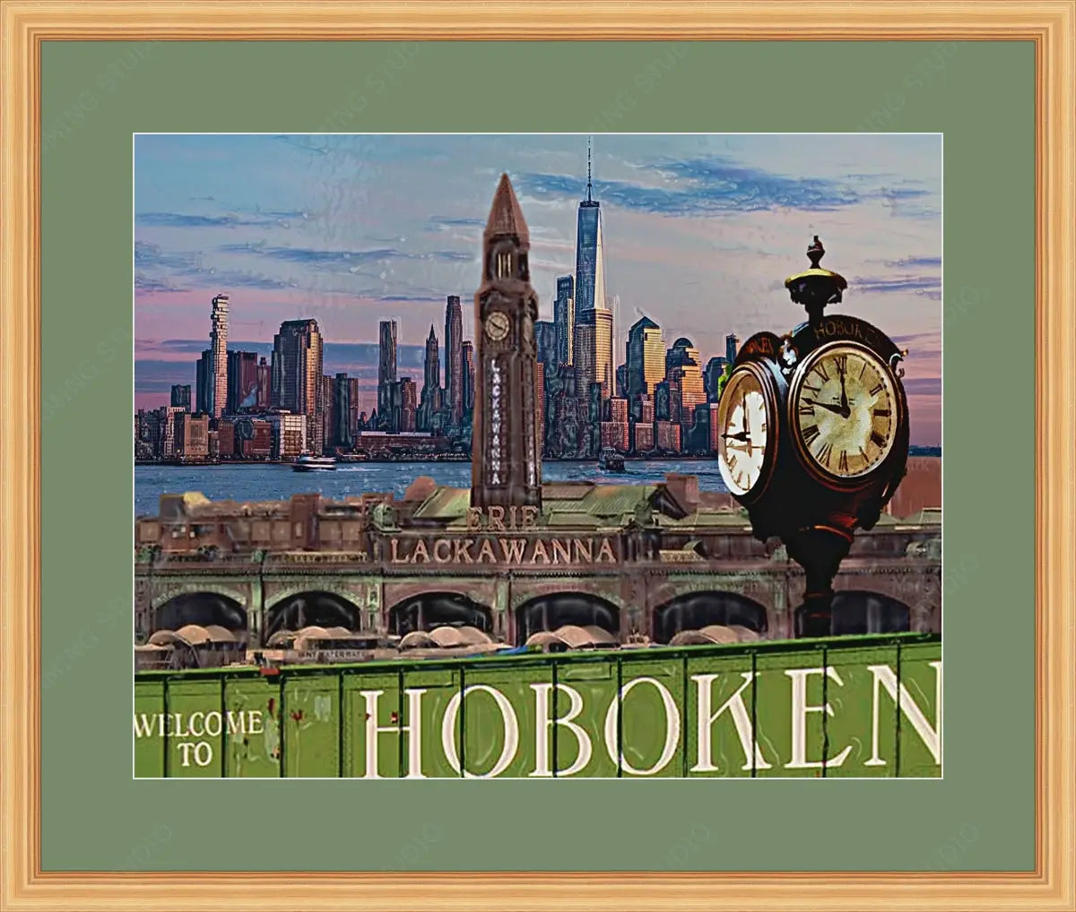 Hoboken Picture Frame Wall Art - Hoboken Frame Shop - Modern Memory Design Picture frames - New Jersey Frame Shop Custom Framing