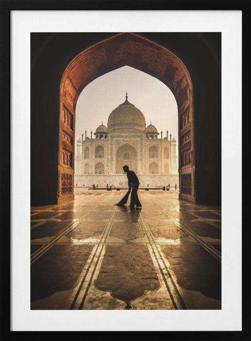 taj mahal cleaner Framed Art Modern Wall Decor