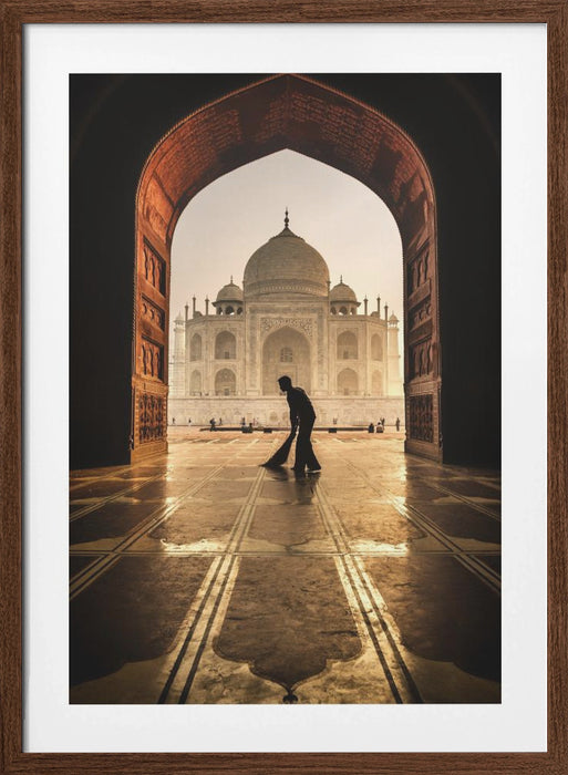 taj mahal cleaner Framed Art Modern Wall Decor