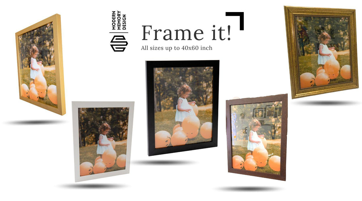 11x48 Picture Frame Natural Wood 11 x 48 Poster - Modern Memory Design Picture frames - New Jersey Frame shop custom framing