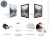 12x31 White Picture Frame For 12 x 31 Poster, Art Photo Picture Frame Store New Jersey