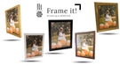 13x33 Picture Frame Natural Wood 13x33 Frame 13 x 33 Poster Frames 13 x 33 - Modern Memory Design Picture frames - New Jersey Frame shop custom framing