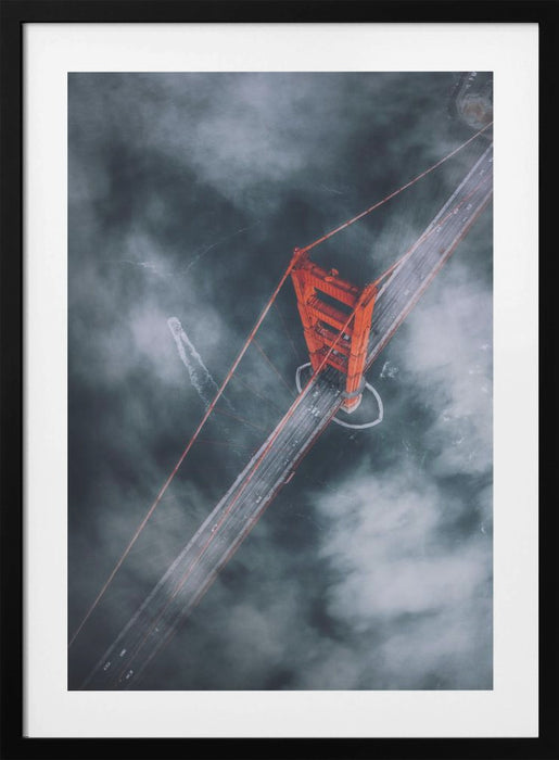 GGB from above Framed Art Modern Wall Decor