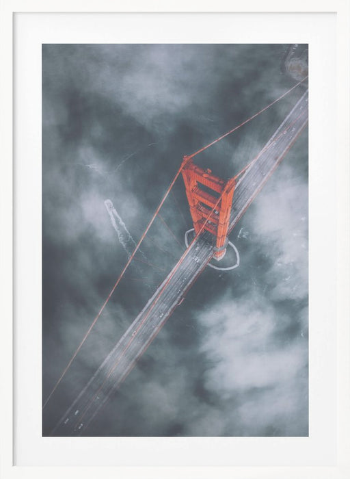 GGB from above Framed Art Modern Wall Decor