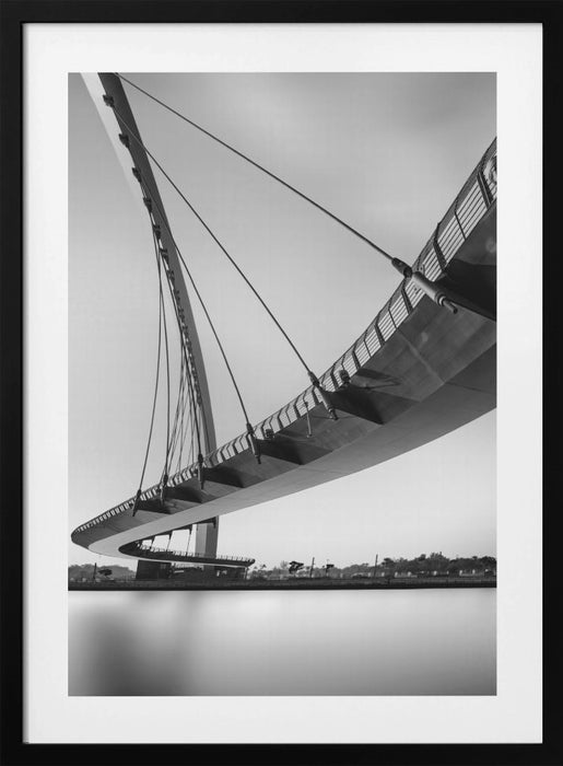 Tolerance bridge Framed Art Modern Wall Decor