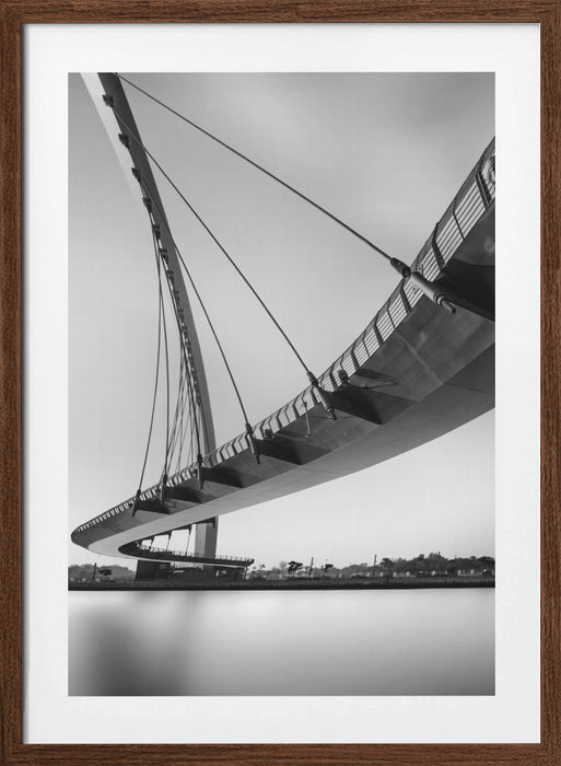 Tolerance bridge Framed Art Modern Wall Decor