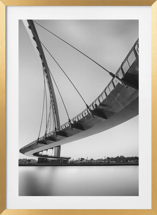 Tolerance bridge Framed Art Modern Wall Decor