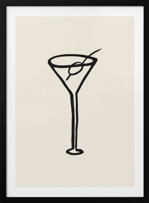 Shaken, Not Stirred Framed Art Modern Wall Decor