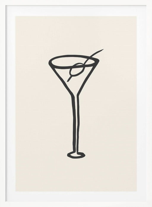 Shaken, Not Stirred Framed Art Modern Wall Decor