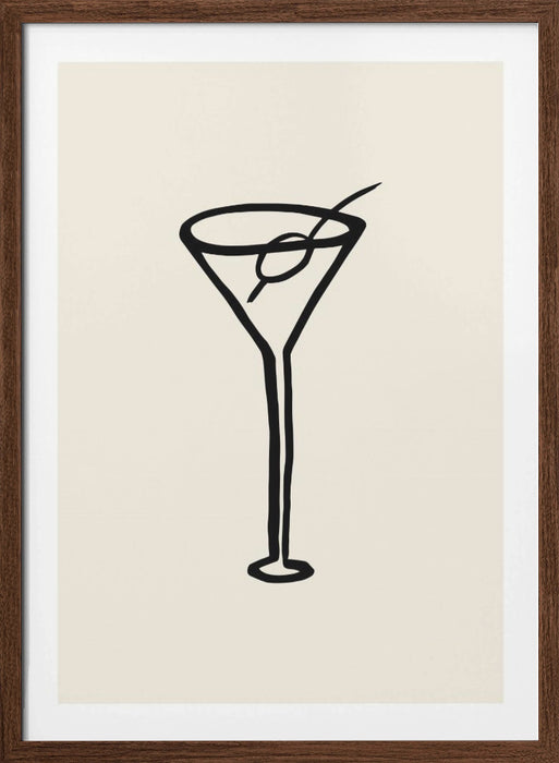 Shaken, Not Stirred Framed Art Modern Wall Decor