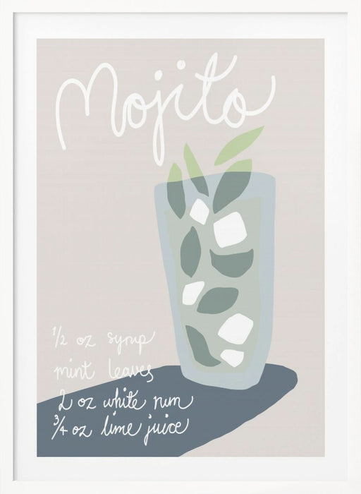 Mojito Framed Art Wall Decor