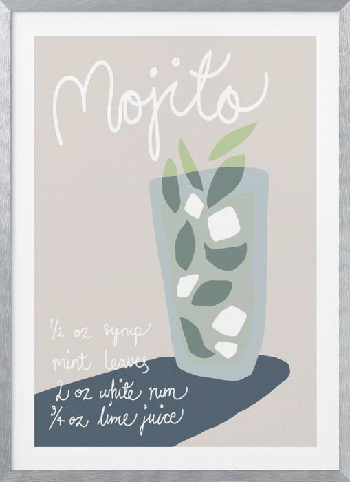 Mojito Framed Art Wall Decor