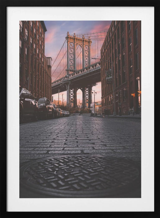 No Sleep 'til Brooklyn Framed Art Modern Wall Decor