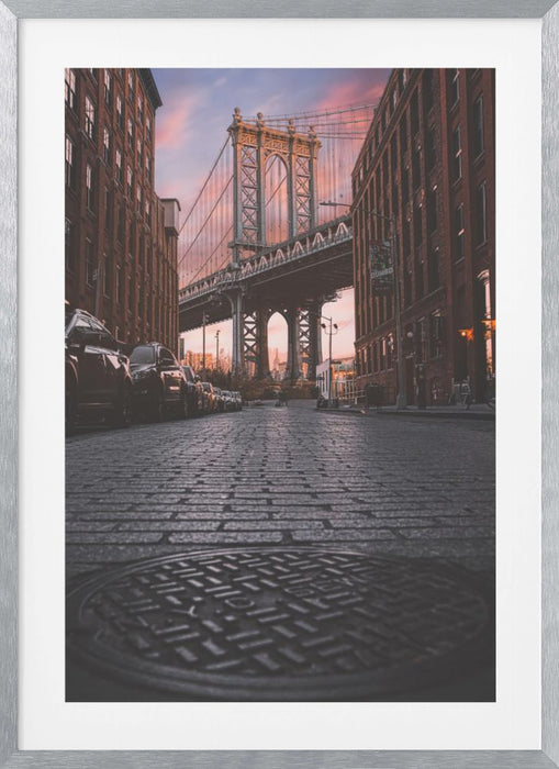 No Sleep 'til Brooklyn Framed Art Modern Wall Decor