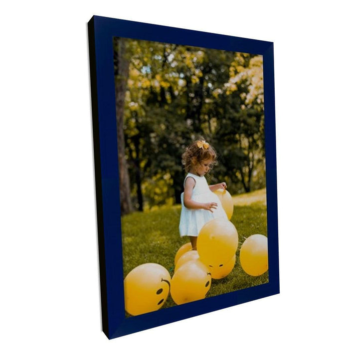 20x30 Blue Picture Frame Gallery Wall Hanging - 20x30 Memory Design Picture frames - New Jersey Frame shop custom framing