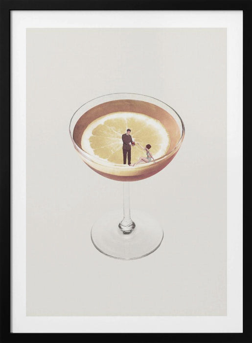 My drink needs a drink Framed Art Wall Decor