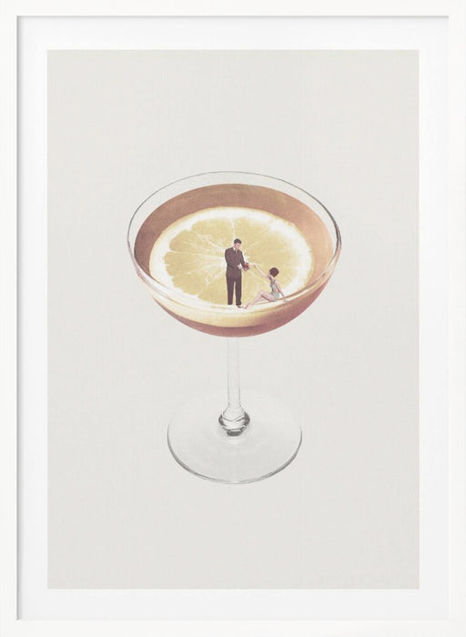 My drink needs a drink Framed Art Wall Decor