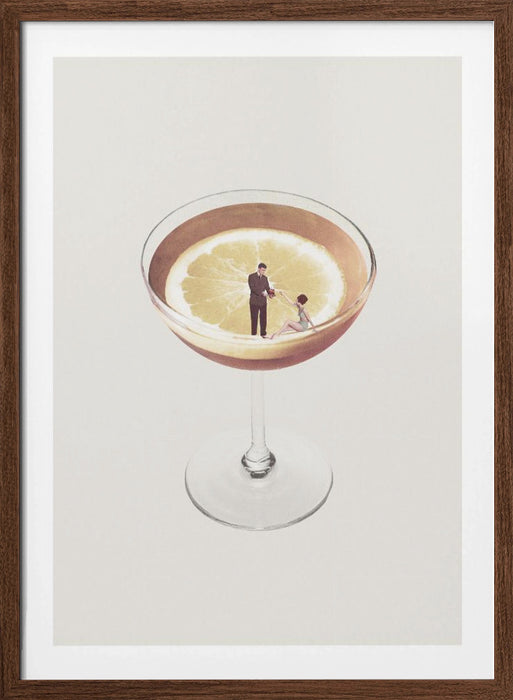 My drink needs a drink Framed Art Wall Decor