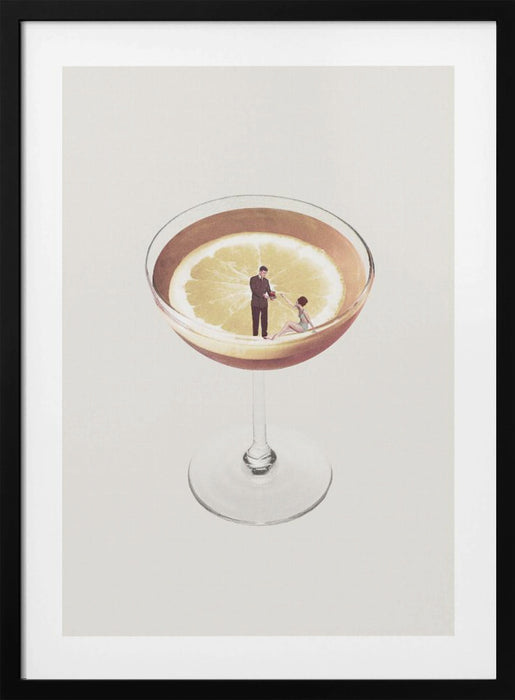 My drink needs a drink Framed Art Modern Wall Decor