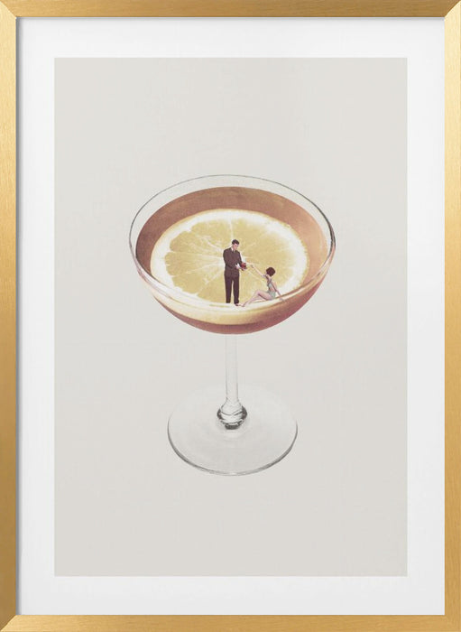 My drink needs a drink Framed Art Modern Wall Decor