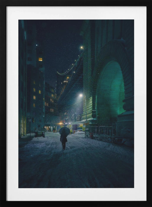 Under the Bridge Framed Art Modern Wall Decor