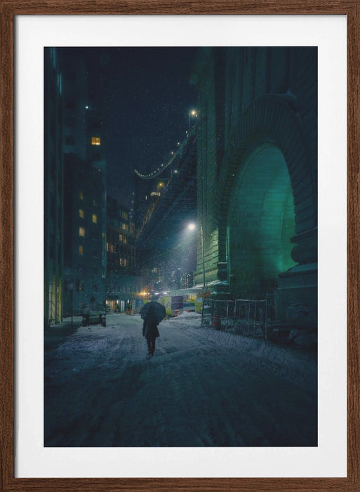 Under the Bridge Framed Art Modern Wall Decor