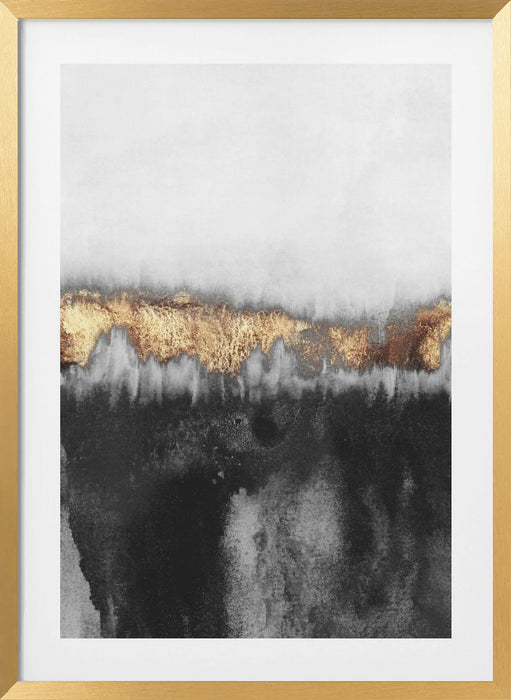 Gloomy Framed Art Modern Wall Decor