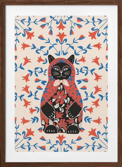 Catrioshka Framed Art Wall Decor