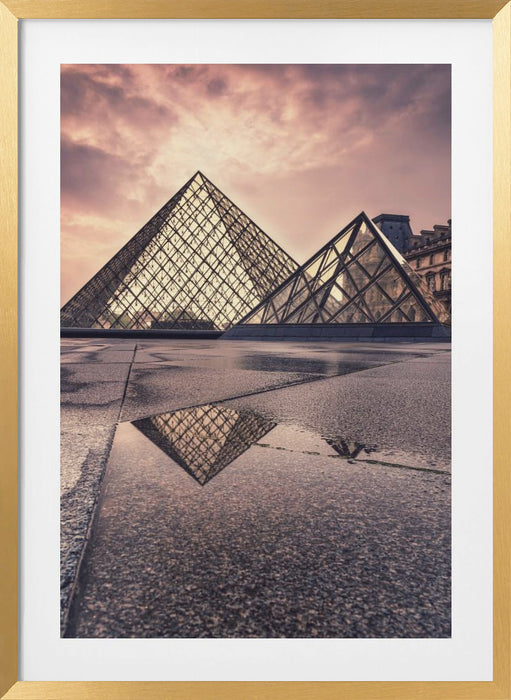 Triangular value Framed Art Wall Decor