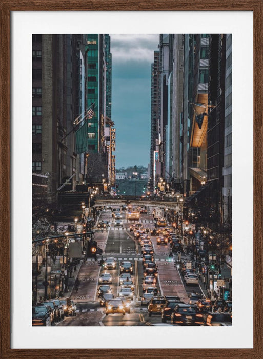 42th Street Framed Art Wall Decor