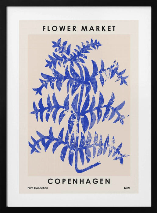 Flower Market. Copenhagen Framed Art Wall Decor