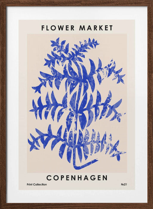 Flower Market. Copenhagen Framed Art Wall Decor