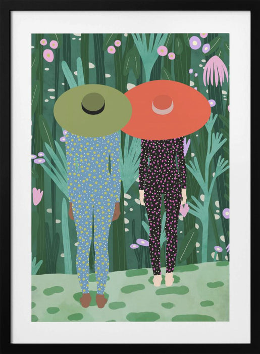 Jungle Pijamas Framed Art Modern Wall Decor