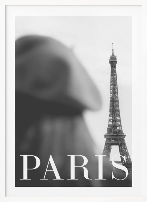 Paris Text 4 Framed Art Modern Wall Decor