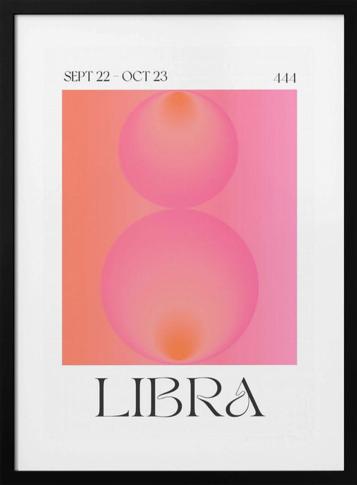 Libra Framed Art Modern Wall Decor