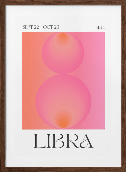 Libra Framed Art Modern Wall Decor