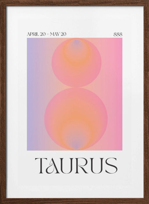 Taurus Framed Art Modern Wall Decor