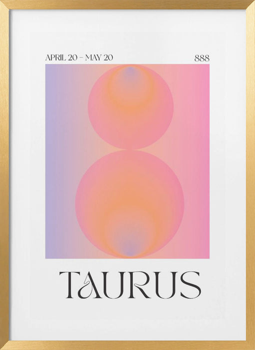 Taurus Framed Art Modern Wall Decor