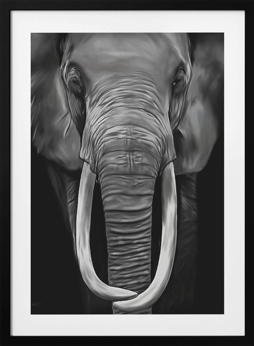 Loxodonta Framed Art Wall Decor