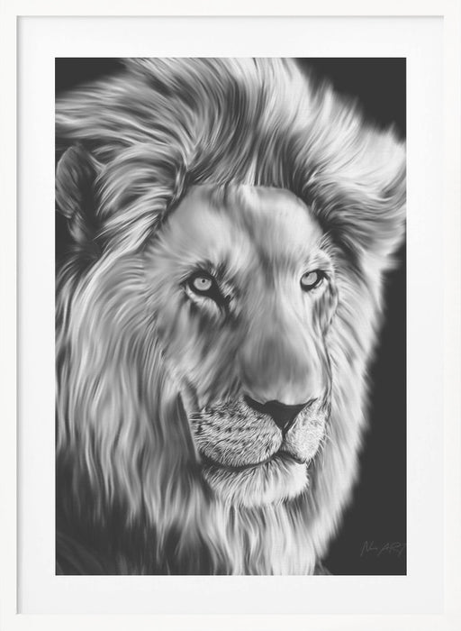 Leo II Framed Art Modern Wall Decor