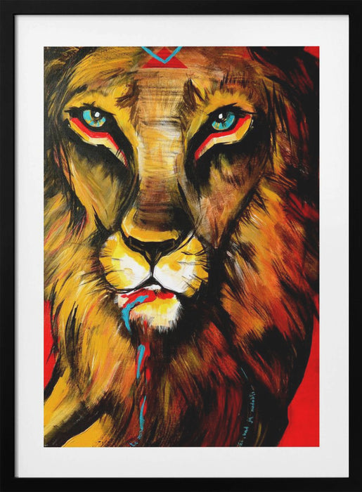 Because Gazelle is too beautiful to kill Framed Art Modern Wall Decor